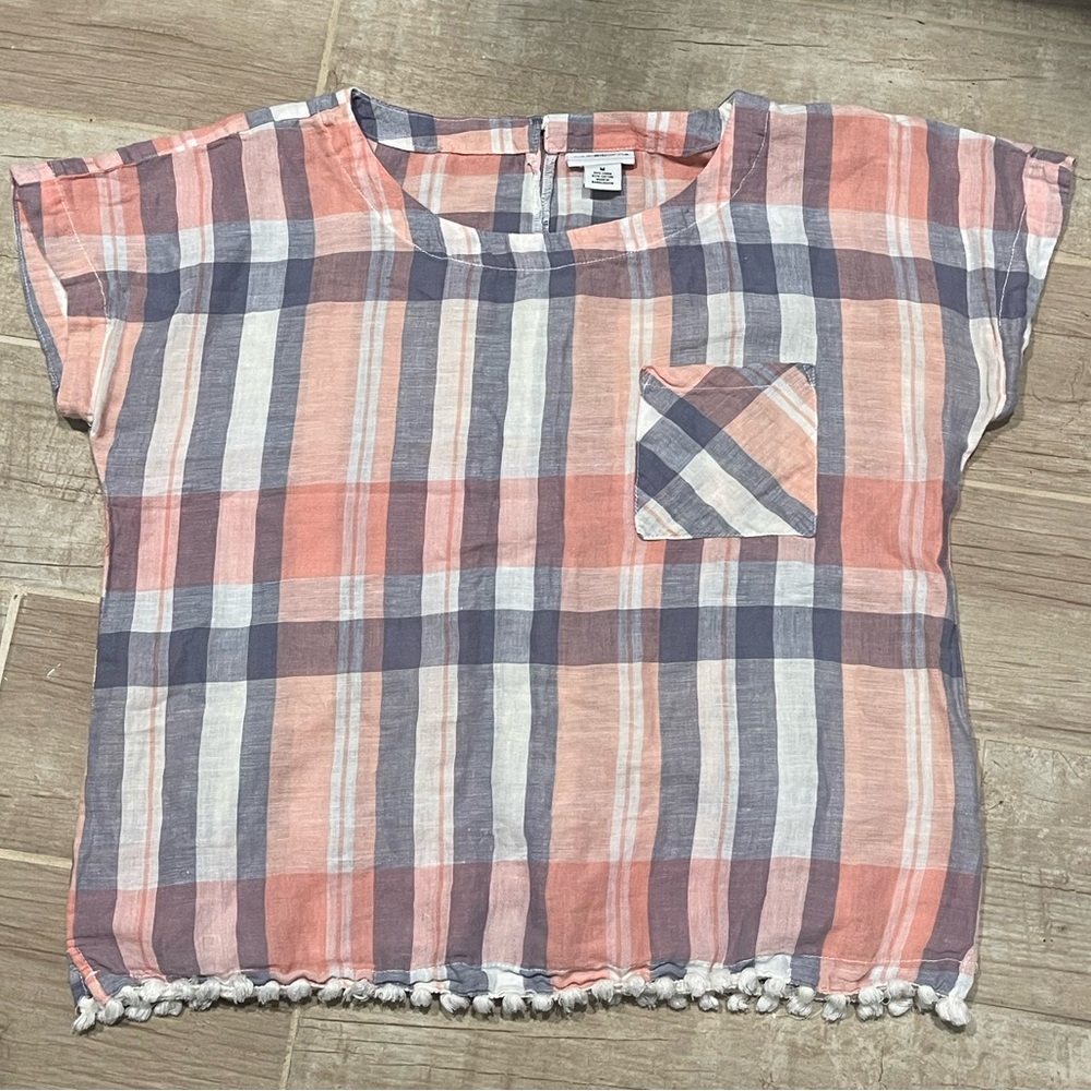 Liz Claiborne Linen Blouse